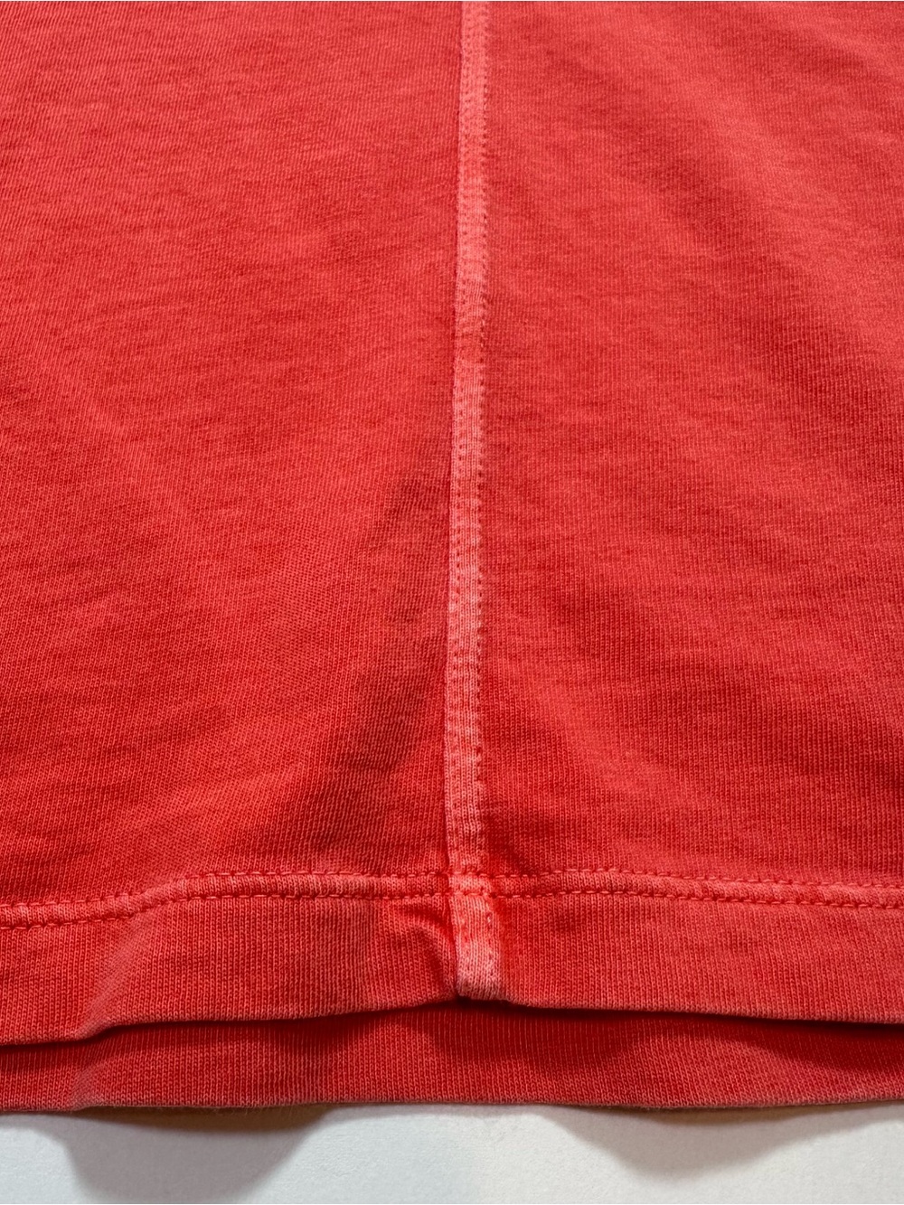 Mossimo Women’s XXL Thermal Henley Top Coral 100% Cotton - Picture 12 of 13